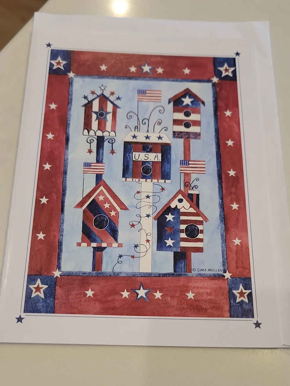 Patriotic USA Holiday Greeting Card Bundle